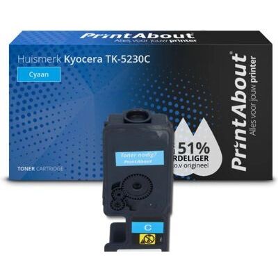 PrintAbout Kyocera TK-5230C Toner - Cyan PrintAbout Kyocera TK-5230C Toner - Cyan