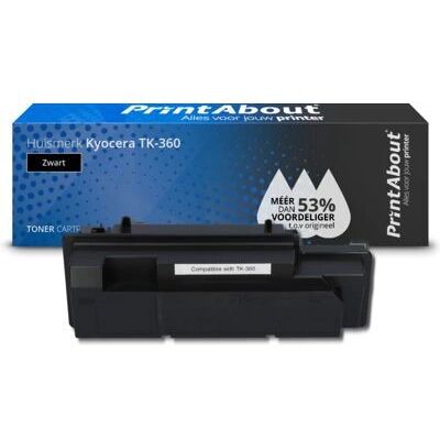 PrintAbout Hausmarke Toner TK-360 Zwart - geeignet für Kyocera PrintAbout Hausmarke Toner TK-360 Zwart - geeignet für Kyocera