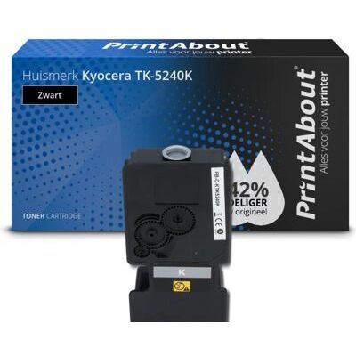 PrintAbout Toner TK-5240K - Noir compatible Kyocera - Publicité PrintAbout Toner TK-5240K - Noir compatible Kyocera - Publicité