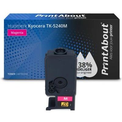 PrintAbout TK-5240M Toner - Magenta - Kompatibel mit Kyocera PrintAbout TK-5240M Toner - Magenta - Kompatibel mit Kyocera