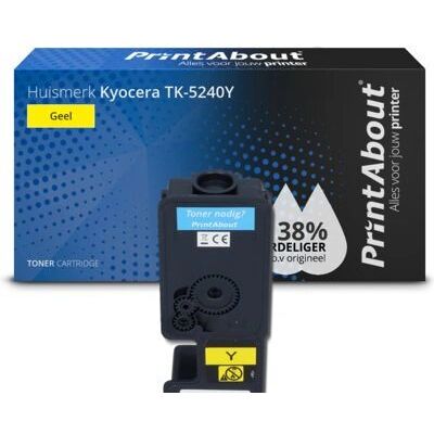 Cartouche de toner jaune Kyocera TK-5240Y - Accessoire d'imprimante - Publicité Cartouche de toner jaune Kyocera TK-5240Y - Accessoire d'imprimante - Publicité