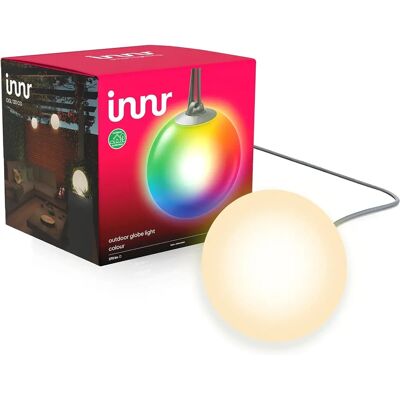 Extension lumineuse globe extérieure intelligente - 370lm IP65 RGBW - Publicité Extension lumineuse globe extérieure intelligente - 370lm IP65 RGBW - Publicité