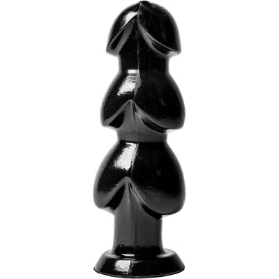 WAD 3 Bangs for Your Butt Large Anal Dildo - Black WAD 3 Bangs for Your Butt Large Anal Dildo - Black
