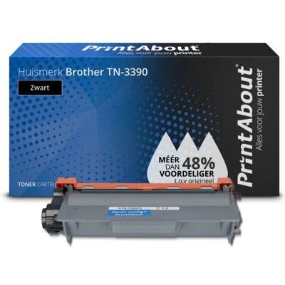 Cartouche de toner PrintAbout TN-3390 - Noir - Très grande capacité - Publicité Cartouche de toner PrintAbout TN-3390 - Noir - Très grande capacité - Publicité