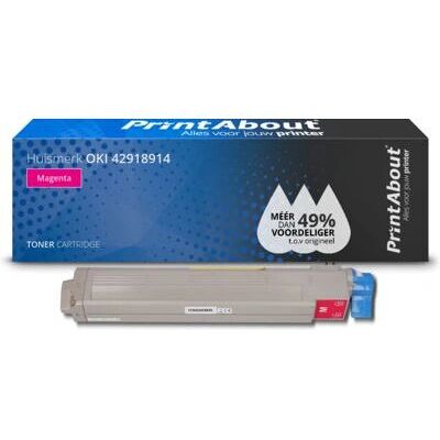 PrintAbout 42918914 Magenta Toner - Druckerpatrone PrintAbout 42918914 Magenta Toner - Druckerpatrone
