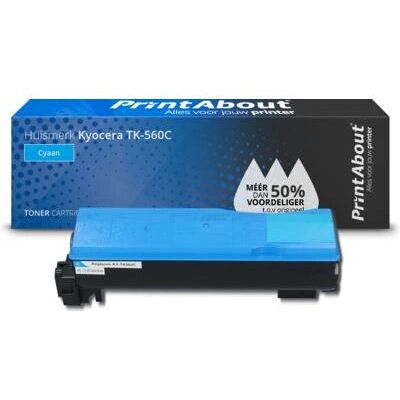 PrintAbout Kyocera TK-560C Cyan Toner PrintAbout Kyocera TK-560C Cyan Toner