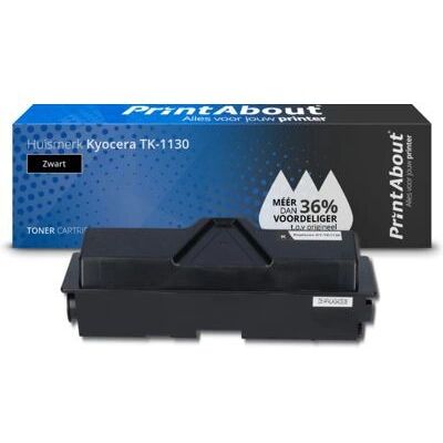 PrintAbout Kyocera TK-1130 Schwarz Toner - Tonerpatrone PrintAbout Kyocera TK-1130 Schwarz Toner - Tonerpatrone