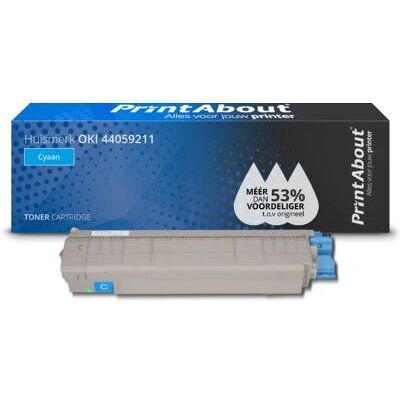 PrintAbout 44059211 Cyan Toner - Druckerzubehör PrintAbout 44059211 Cyan Toner - Druckerzubehör