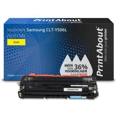 PrintAbout Toner Jaune Haute Capacité CLT-Y506L pour Samsung - Publicité PrintAbout Toner Jaune Haute Capacité CLT-Y506L pour Samsung - Publicité