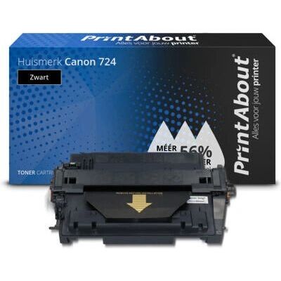 PrintAbout 724 Schwarz Toner - Kompatibler Toner für Canon PrintAbout 724 Schwarz Toner - Kompatibler Toner für Canon