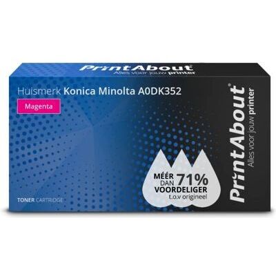 PrintAbout A0DK352 Toner Magenta - Toner PrintAbout A0DK352 Toner Magenta - Toner