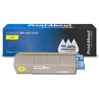 PrintAbout 44315305 Gelber Toner - Tonerpatrone PrintAbout 44315305 Gelber Toner - Tonerpatrone
