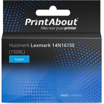 PrintAbout Lexmark 14N1615E Tintenpatrone - Cyan Hohe Kapazität PrintAbout Lexmark 14N1615E Tintenpatrone - Cyan Hohe Kapazität