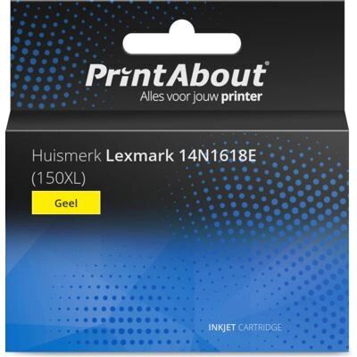 PrintAbout 14N1618E Gelb Hochkapazitätsdruckerpatrone - Tintenpatrone PrintAbout 14N1618E Gelb Hochkapazitätsdruckerpatrone - Tintenpatrone