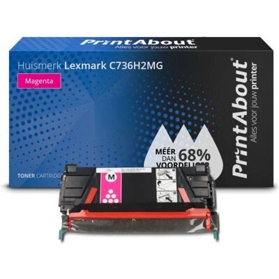 PrintAbout C736H2MG Magenta Hochkapazitäts Toner - Kompatibel mit Lexmark PrintAbout C736H2MG Magenta Hochkapazitäts Toner - Kompatibel mit Lexmark