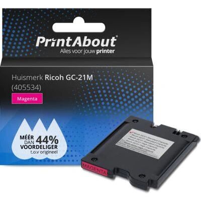 PrintAbout GC-21M Magenta Tintenpatrone - Kompatibel Ricoh PrintAbout GC-21M Magenta Tintenpatrone - Kompatibel Ricoh