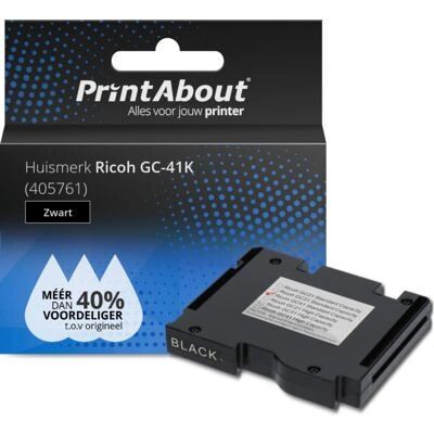 PrintAbout Druckerpatrone GC-41K - Schwarz - Tintenpatrone PrintAbout Druckerpatrone GC-41K - Schwarz - Tintenpatrone