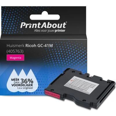 PrintAbout GC-41M Tintenpatrone - Magenta - Druckerpatrone PrintAbout GC-41M Tintenpatrone - Magenta - Druckerpatrone