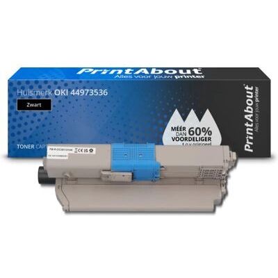 PrintAbout 44973536 Toner Noir - Compatible OKI - Publicité PrintAbout 44973536 Toner Noir - Compatible OKI - Publicité
