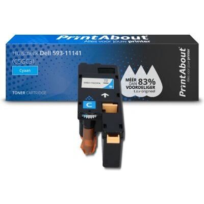 PrintAbout Modell 593-11141 - Cyan Toner PrintAbout Modell 593-11141 - Cyan Toner