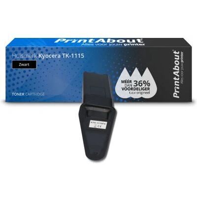 PrintAbout Toner Noir TK-1115 - Cartouche de Toner - Publicité PrintAbout Toner Noir TK-1115 - Cartouche de Toner - Publicité