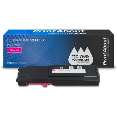 PrintAbout Modell 593-BBBS Toner Magenta für Dell PrintAbout Modell 593-BBBS Toner Magenta für Dell