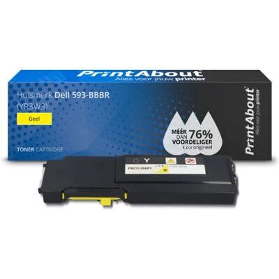 PrintAbout 593-BBBR Gelb Toner - Druckerzubehör PrintAbout 593-BBBR Gelb Toner - Druckerzubehör