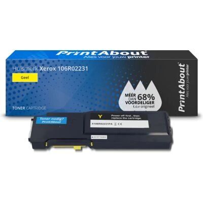 PrintAbout Xerox 106R02231 Gelb Toner - Toner Cartridge PrintAbout Xerox 106R02231 Gelb Toner - Toner Cartridge