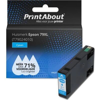 PrintAbout T79024010 Cartouche d'Encre Cyan Grande Capacité - Publicité PrintAbout T79024010 Cartouche d'Encre Cyan Grande Capacité - Publicité