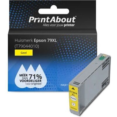 PrintAbout T79044010 Druckerpatrone - Hochkapazität Gelb - Kompatibel mit Epson PrintAbout T79044010 Druckerpatrone - Hochkapazität Gelb - Kompatibel mit Epson