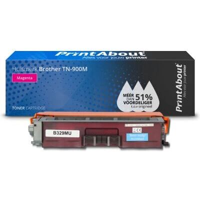 PrintAbout TN-900M Toner Magenta - Cartouche de toner - Publicité PrintAbout TN-900M Toner Magenta - Cartouche de toner - Publicité