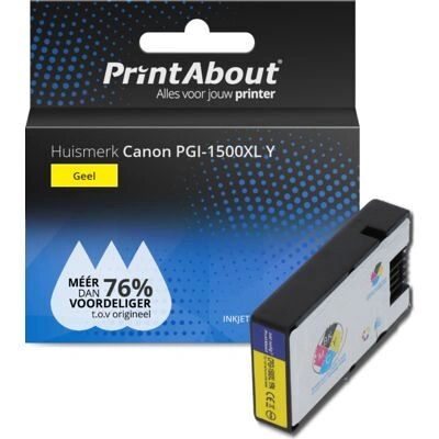 PrintAbout PGI-1500XL Y Gelb Hochkapazitäts-Tintenpatrone - Tintenpatrone PrintAbout PGI-1500XL Y Gelb Hochkapazitäts-Tintenpatrone - Tintenpatrone