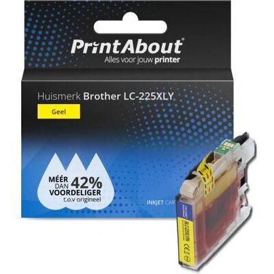 Cartuccia inchiostro gialla ad alta capacità LC-225XLY - PrintAbout Cartuccia inchiostro gialla ad alta capacità LC-225XLY - PrintAbout