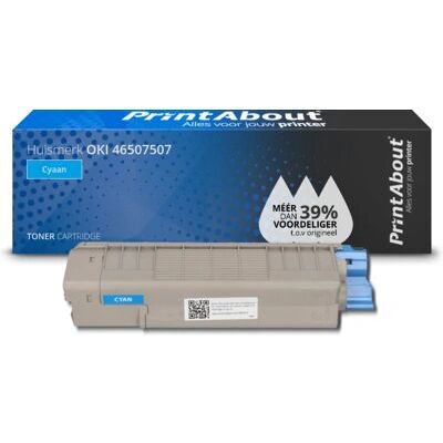 PrintAbout 46507507 Cyan Toner - Druckerzubehör PrintAbout 46507507 Cyan Toner - Druckerzubehör
