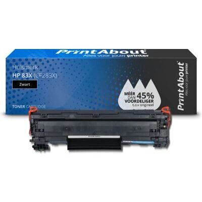 PrintAbout CF283X Schwarzer Toner - Hohe Kapazität PrintAbout CF283X Schwarzer Toner - Hohe Kapazität