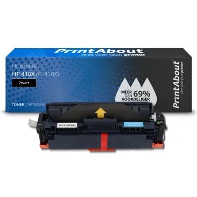 PrintAbout CF410X Toner - Hohe Kapazität - Schwarz - Kompatibel mit HP PrintAbout CF410X Toner - Hohe Kapazität - Schwarz - Kompatibel mit HP
