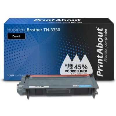 PrintAbout TN-3330 Schwarzer Toner - Kompatibel mit Brother PrintAbout TN-3330 Schwarzer Toner - Kompatibel mit Brother