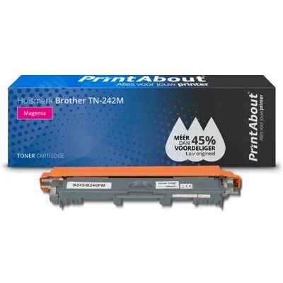 PrintAbout Brother TN-242M Magenta Toner - Kompatibel PrintAbout Brother TN-242M Magenta Toner - Kompatibel