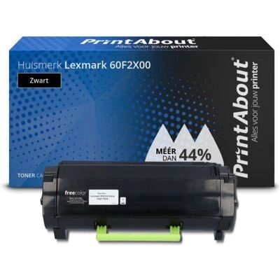 PrintAbout Lexmark 60F2X00 Schwarz Toner - Extra hohe Kapazität PrintAbout Lexmark 60F2X00 Schwarz Toner - Extra hohe Kapazität
