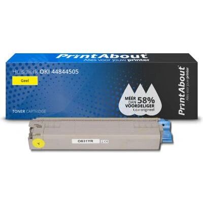 PrintAbout 44844505 Gelb Toner - Druckerpatrone PrintAbout 44844505 Gelb Toner - Druckerpatrone