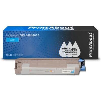PrintAbout 44844615 Cyan Toner - Druckerzubehör PrintAbout 44844615 Cyan Toner - Druckerzubehör