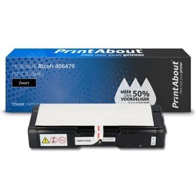 PrintAbout Ricoh 406479 Schwarzer Toner - Druckerpatrone PrintAbout Ricoh 406479 Schwarzer Toner - Druckerpatrone