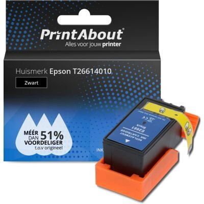 Cartuccia inchiostro PrintAbout T26614010 - Nero ad alta capacità - Accessorio per stampante Cartuccia inchiostro PrintAbout T26614010 - Nero ad alta capacità - Accessorio per stampante