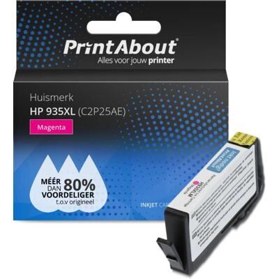 PrintAbout Inktcartridge C2P25AE - Magenta - Hoge capaciteit PrintAbout Inktcartridge C2P25AE - Magenta - Hoge capaciteit