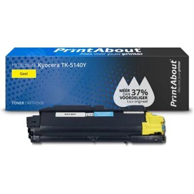 PrintAbout TK-5140Y Tonerpatrone - Gelb - Druckerkassette PrintAbout TK-5140Y Tonerpatrone - Gelb - Druckerkassette