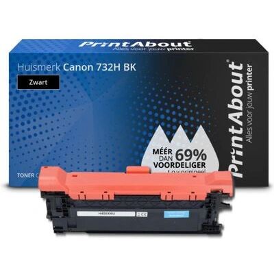 Canon 732H BK Hochkapazitäts Schwarz Toner - Druckerpatrone Canon 732H BK Hochkapazitäts Schwarz Toner - Druckerpatrone