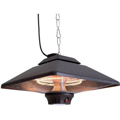SUNRED CE17SQ-B Infrarotheizung - Schwarz - Heizstrahler SUNRED CE17SQ-B Infrarotheizung - Schwarz - Heizstrahler