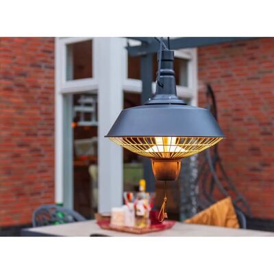 VidaXL Infraraudony Podwieszany Grzejnik Sunred - RSH16 - 2100 W - Czarny VidaXL Infraraudony Podwieszany Grzejnik Sunred - RSH16 - 2100 W - Czarny