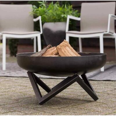 VidaXL RedFire Bol de feu Pello Acier noir - Poêle de patio portable - Publicité VidaXL RedFire Bol de feu Pello Acier noir - Poêle de patio portable - Publicité