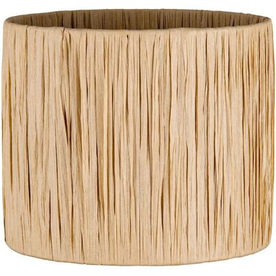 Abat-jour en rafia de Home Sweet Home - Cylindrique - Naturel - Style bohème - ø20 x 17 cm - E27 - Publicité Abat-jour en rafia de Home Sweet Home - Cylindrique - Naturel - Style bohème - ø20 x 17 cm - E27 - Publicité